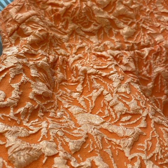 THML orange tiered babydoll dress - Picture 9 of 10